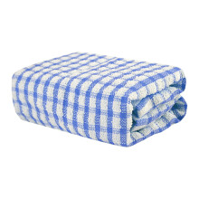 Torchon à carreaux pour la cuisine - Torchon de qualité export, non pelucheux et très absorbant, violet