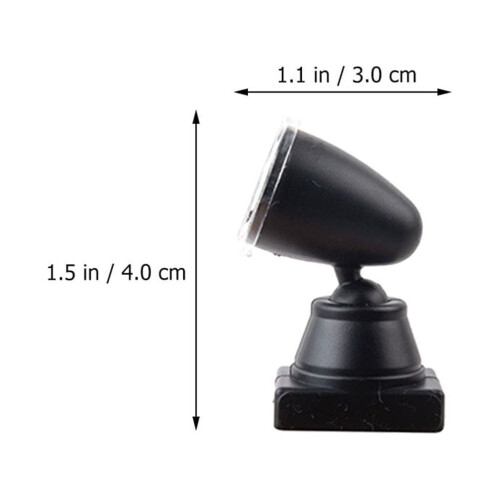 3 stk. mini LED-spotlight til modeljernbanesignaler og indendørs belysning 1