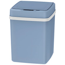 Poubelle automatique sans contact 12 L bleue