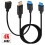 DisplayPort 4K Adapterkabel 60 Hz 30 cm 1 m 1