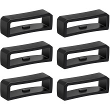 6 st. klockarmbandshållare, silikon klockarmbandshållare, fästring, delar för byte av smartklockarmband