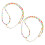 Collana girocollo con 2 perline colorate per donna 1