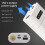 Θήκη Power Bank HomeLife: Universal, πυράντοχη, ανθεκτική στους κραδασμούς, φακός LED, χωρίς 7