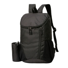 Men's Lightweight Hiking Backpack Foldable Waterproof Outdoor Sport Portable Large Capacity Daypack for Women Black
