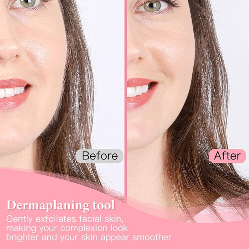 Κιτ styling φρυδιών, εργαλείο dermaplaning για λείο δέρμα, μικρολεπίδες για πρόσωπο που 2