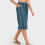 Γυναικεία παντελόνια culottes με κορδόνι και φαρδιά μπατζάκια – Nylon Spandex ματ κοντό 7