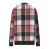 Damen Flanell-Karo-Shacket Langarm-Freizeitjacke Rot 8