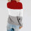 Hässliche Weihnachtspullover für Damen, schulterfreier Pullover, lässiger Strickpullover mit langen Ärmeln 4