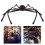 Grande araignée en peluche noire décorative 50 cm 1
