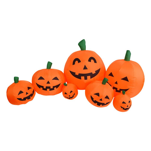 Φουσκωτό σετ κολοκύθας για το Halloween 2,2 μ. (7 τεμάχια), Εσωτερική διακόσμηση Halloween, 1