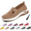 Γυναικεία υφαντά ορθοπεδικά slip-on αθλητικά παπούτσια Orthowalkway, αναπνεύσιμη 7