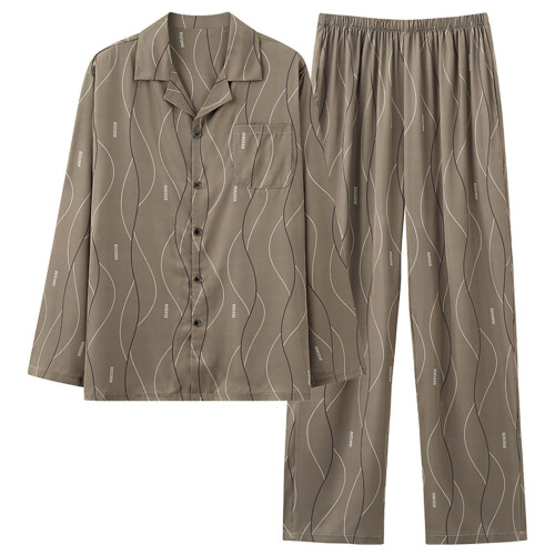 Dame vinterpyjamassæt Fuzzy Plus Size lange ærmer