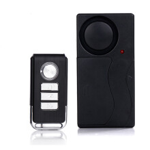Kabelloser Vibrationsalarm mit Fernbedienung 110 dB Black