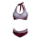 Bikini da donna a vita alta in stile boho, set da 2 pezzi 4
