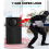 Alarme de vibration sans fil avec télécommande 110 dB Black 4