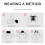 Elastic Black PU Swimming Hat Water Resistant Swim Accessory 5
