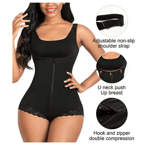 Faja moldeadora de compresión postoperatoria para mujer, control de abdomen. 2