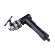 Electric Drill Right Angle Attachment Black