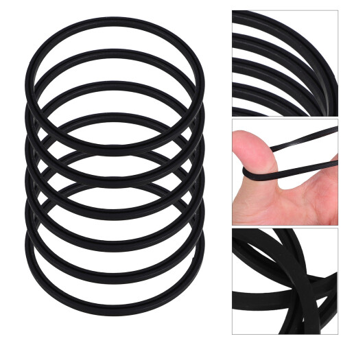 Silikone flasketætningsring 6,2 cm indvendig diameter (6 stk.)
