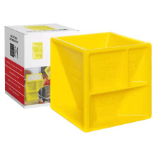 Tasse à mesurer tout-en-un – Kitchen Cube Original, plus de 19 mesures, 8,9 x 8,9 x 9,1 cm, compatible avec les grilles standard