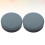 2Pcs Grey Home Whetstone Durable Round Sharpening Stone for Kitchen Use 3
