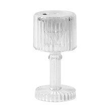 Mini luminária de mesa LED para quarto e mesa de cabeceira – compatível com decoração de mesa de cabeceira, restaurante e luz noturna.