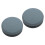 2Pcs Grey Home Whetstone Durable Round Sharpening Stone for Kitchen Use 6