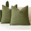 Μαξιλαροθήκες Boucle, Neutral Green, 16x16 ίντσες, 2 τεμάχια 2