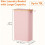 Slim Laundry Basket with Lid and Removable Bag 3