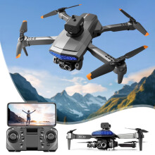 Foldable FPV Drone with 1080P WiFi Camera, Voice/Gesture Control, Modular Battery, Auto Hover, Carrying Case – Compatible with Beginners & Kids