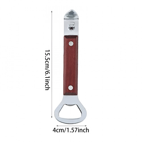 Stainless Steel Bottle and Can Opener 2