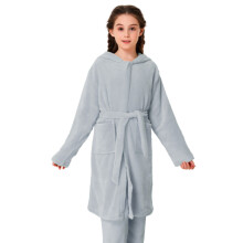 Pijamale pentru copii, gri coral, călduroase, pentru 8-10 ani