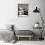 16x20 sort billedramme – MDF, bred list, plexiglas 4