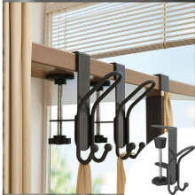2-in-1 Adjustable Fireplace Garland and Stocking Hanger