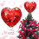 Sparkling Heart Tree Topper Valentine's Day Small Tree 2