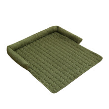Plüsch-Haustiersofa-Bettkissen 75x75cm Armeegrün