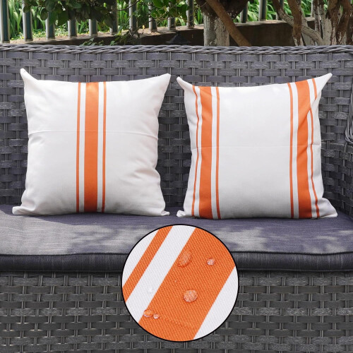 Vattentäta örngott i polyester 45x45 cm – 2-pack