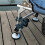 Supporto per ombrellone regolabile con morsetto per sedia da balcone >' {^ я* !| οφ ι !э D9M2 5