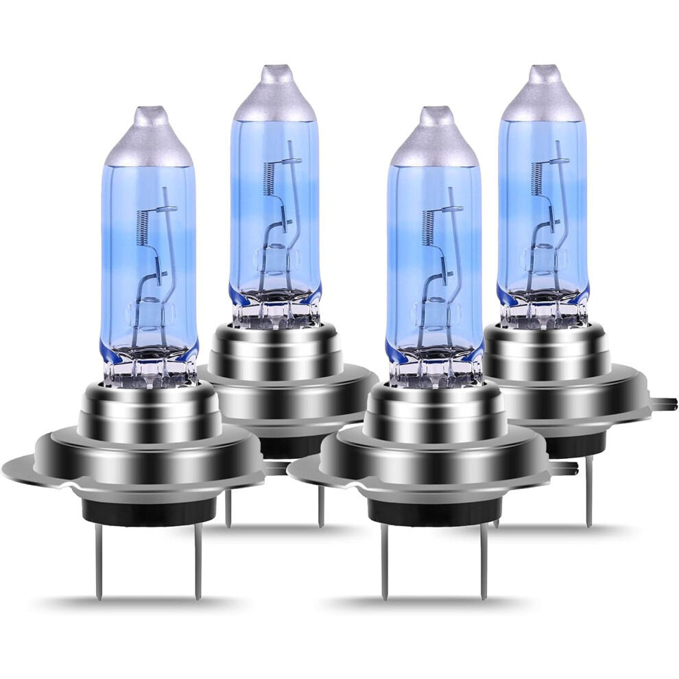 H7 Halogen Headlight Bulb 5000K 12V/55W 4 Pack 972899418573