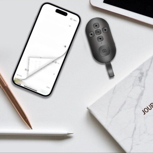 Telecomando wireless Bluetooth per iOS e Android – Controller per telefono, versione 5.0, compatto e portatile 1