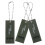 Survival Whistle High-Decibel Emergency Alert 3pcs 1