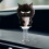 Bobblehead κάτω από $5! Shy Kitty Cat Decor2D Ακρυλικό σχέδιο με κίνηση σε σχήμα κούνημα με άνοιξη 4