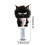 Bobblehead κάτω από $5! Shy Kitty Cat Decor2D Ακρυλικό σχέδιο με κίνηση σε σχήμα κούνημα με άνοιξη 3