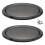 Speaker Grill Covers Black 2Pcs 8Inch 5