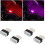 Εσωτερικό φωτιστικό αυτοκινήτου USB LED μπλε 4 τεμάχια 1