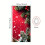 Kerstdeurgordijn 180x90cm Polyester 5