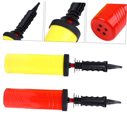 Manuelle Ballonpumpe – Verschiedene Farben, 2er-Pack 2