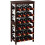 Porte-bouteilles en bambou pour 12 bouteilles, support de comptoir 1