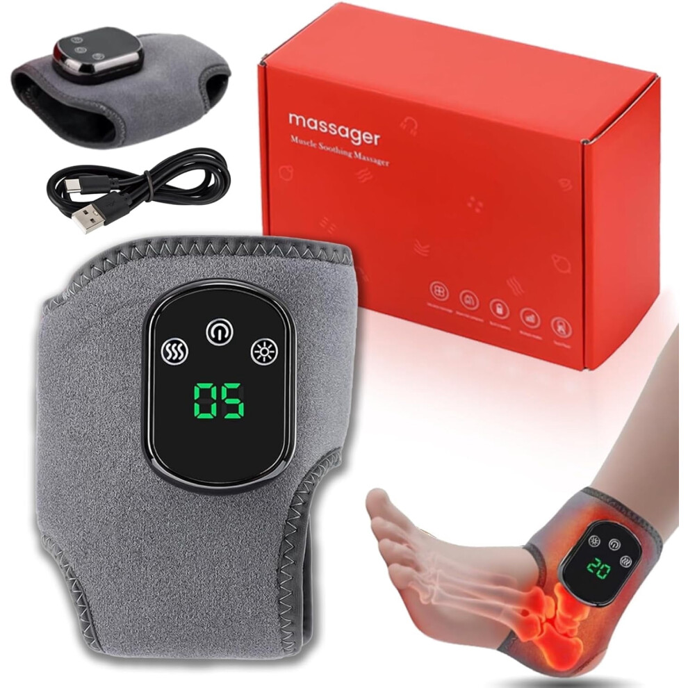 Foot Massager for Neuropathy 3-in-1 with Heat and Vibration