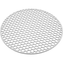 Rundt grillnett i rustfritt stål